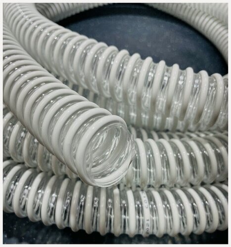 Изображение товара Шланг для дренажного насоса морозостойкий армированный из ПВХ d25 мм (20 метров ) напорно-всасывающий ДомовоД ШНВС25-20