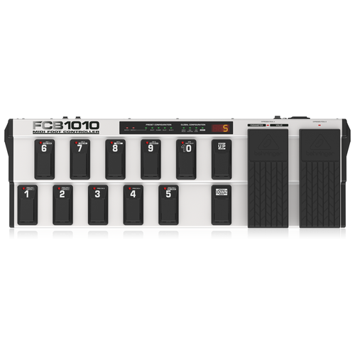 BEHRINGER педаль эффектов FCB1010 процессор эффектов behringer fx2000 virtualizer 3d