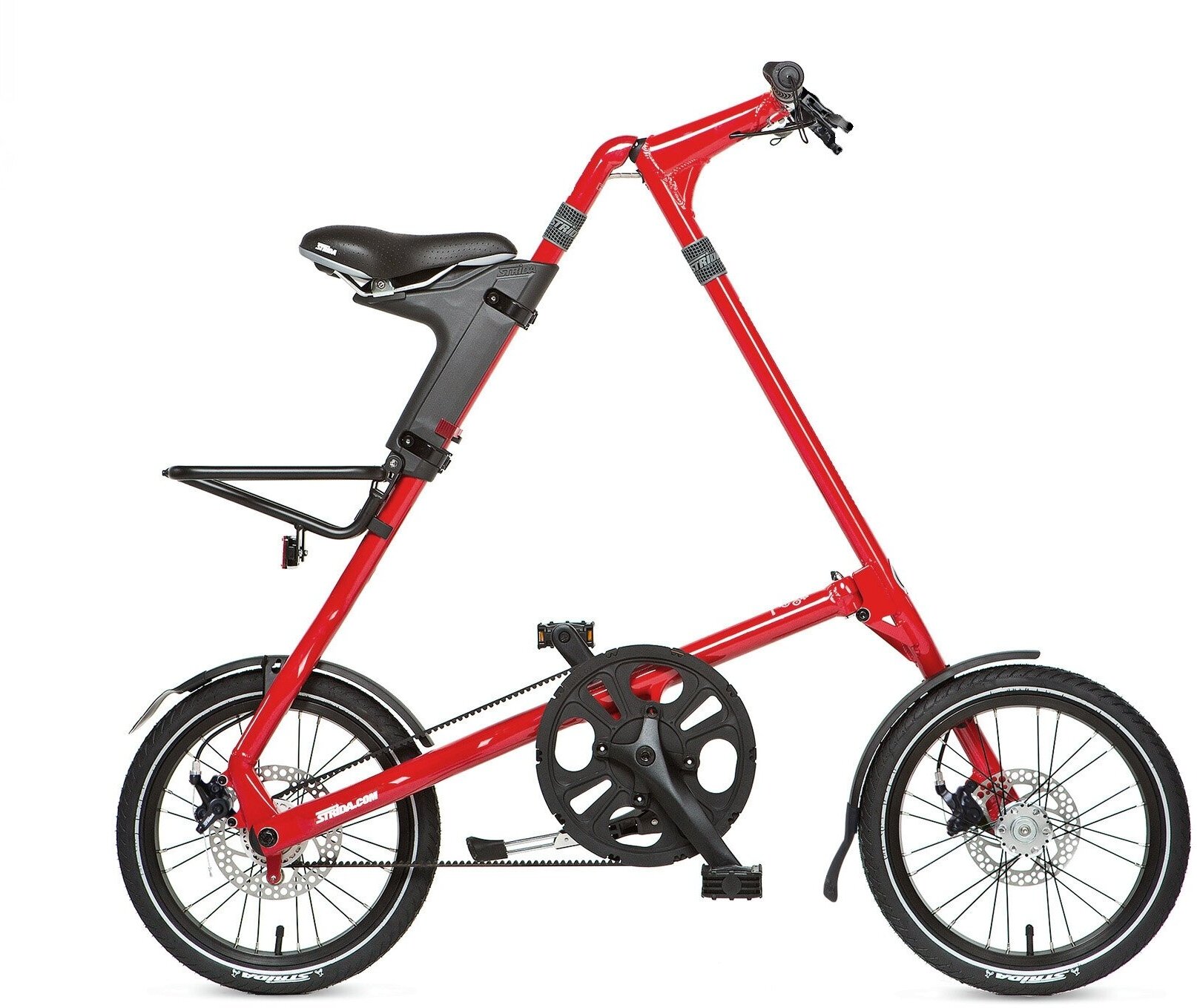 Складной велосипед STRIDA 5.2 красный