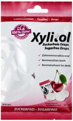 Леденцы miradent Xylitol Drops вишня, 60 г, 26 шт. в уп.