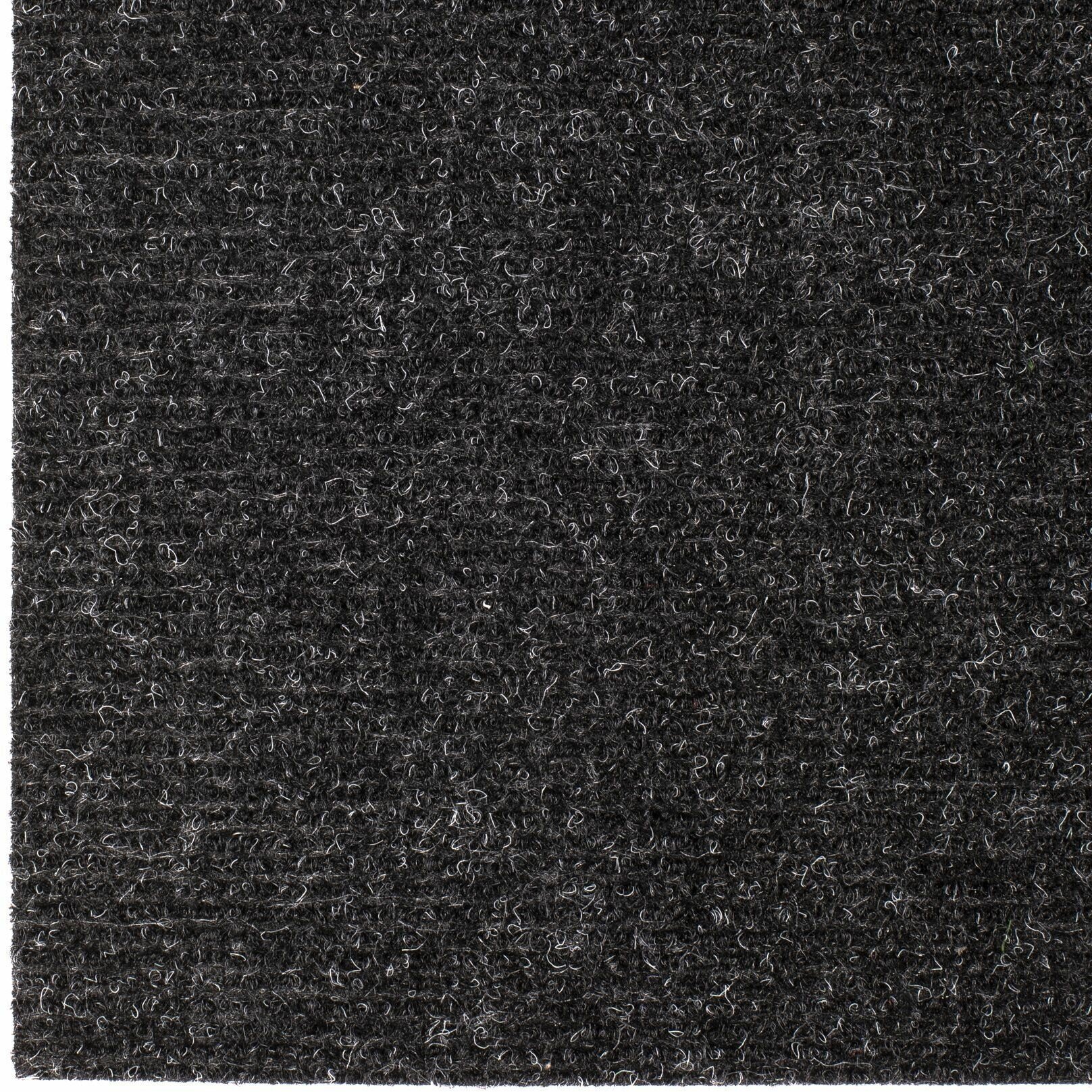 Иглопробивной коврик входной грязезащитный Betap "Dessert 78" на пол. Ковер черного цвета, размер 0,8х1м. - фотография № 2