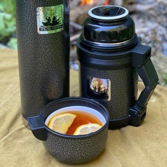 Термос THERMOS THERMOcafe HAMMP-800-FH 0,8 л - фотография № 10