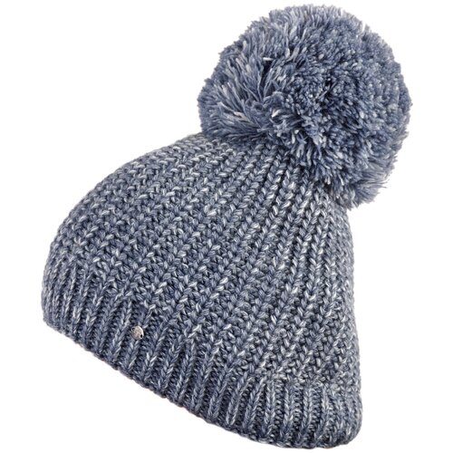 фото Шапка женская finn flare, цвет: серо-голубой w19-12155_105, размер 56