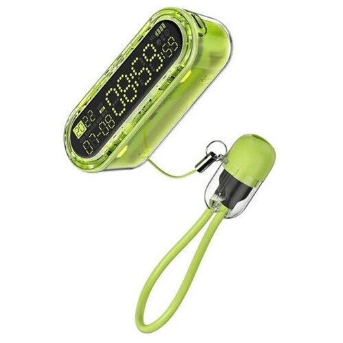 Портативный пауэрбанк- часы-брелок SHARGEEK СAPSULE GRAVITY CG01-G зелёный 634300₽