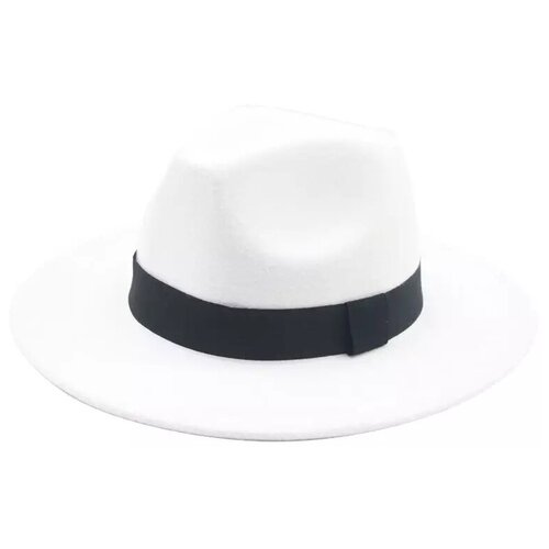 фото Широкополая шляпа белая oksi