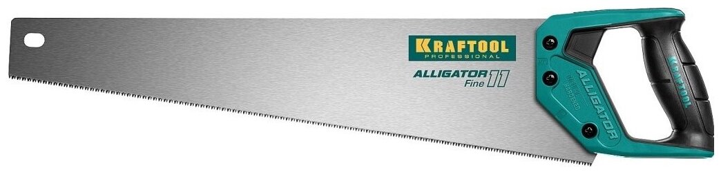 KRAFTOOL 11 TPI, 550 мм, ножовка для точного реза Alligator Fine 11 15203-55