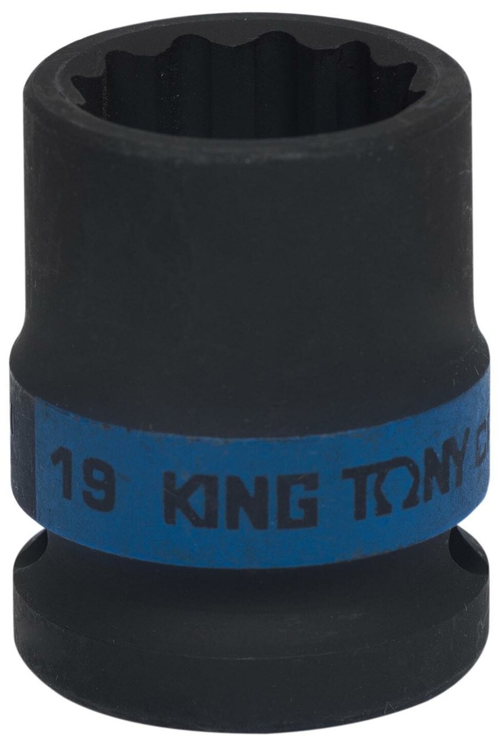 Головка торцевая ударная двенадцатигранная 1/2" 19 мм KING TONY 453019M