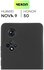 Матовый силиконовый чехол BROSCORP на Honor 50 и Huawei Nova 9 (Х...