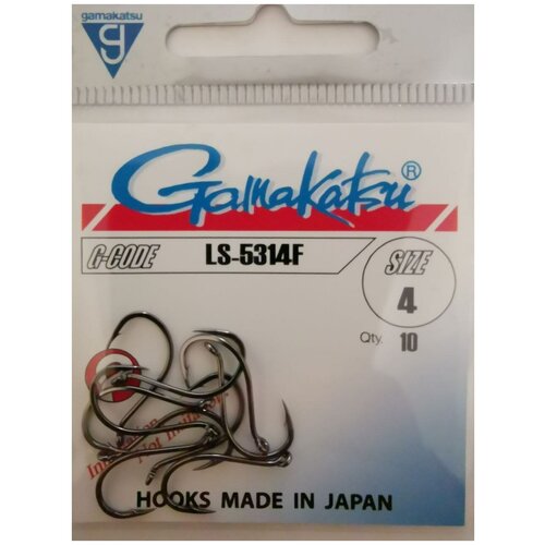 Крючок Gamakatsu Hook LS-5314F №4