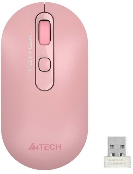 Мышь беспроводная A4Tech Fstyler FG20 Pink