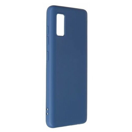 защитное стекло araree для samsung galaxy a01 2020 sm a015 Накладка силикон Samsung Silicone Cover для Samsung Galaxy A41 A415 Blue