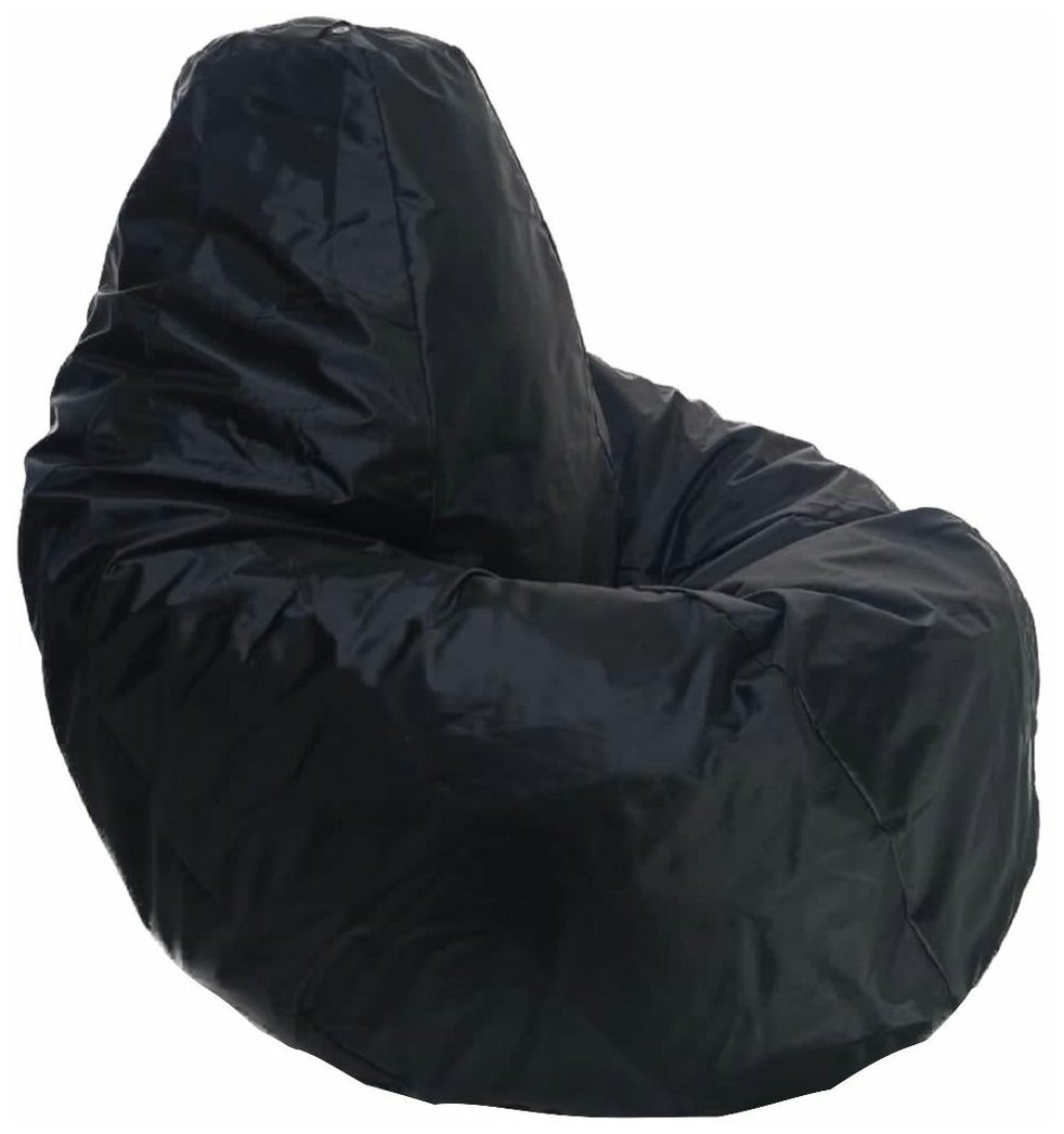 Кресло-мешок «Груша» Черный XXL - фотография № 2
