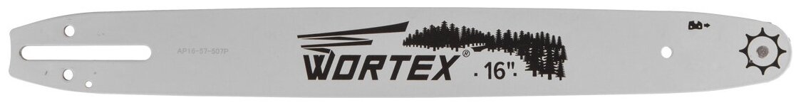 Пила цепная электрическая WORTEX EC 4020-1 шина 40 см (16"), 3/8" LP, 1.3 мм (2000 Вт, 13 м/с, 40.5 см, 3/8", 1.3мм, 57 звеньев, автосмазка) (EC402010 - фотография № 5