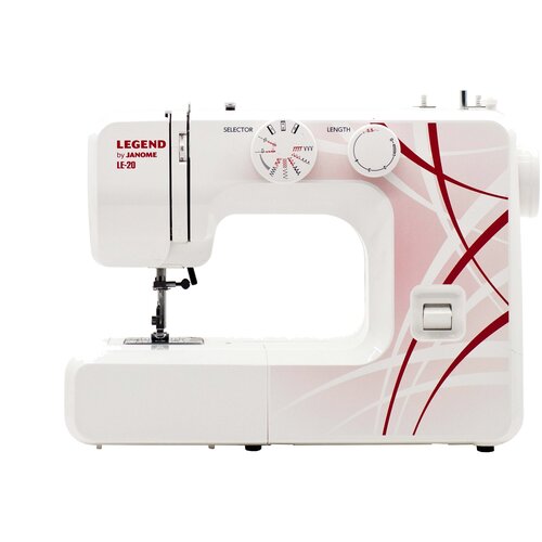 Швейная машина Janome Legend LE-20, белый швейная машина janome 2030dc 45 вт 30 операций автомат белая