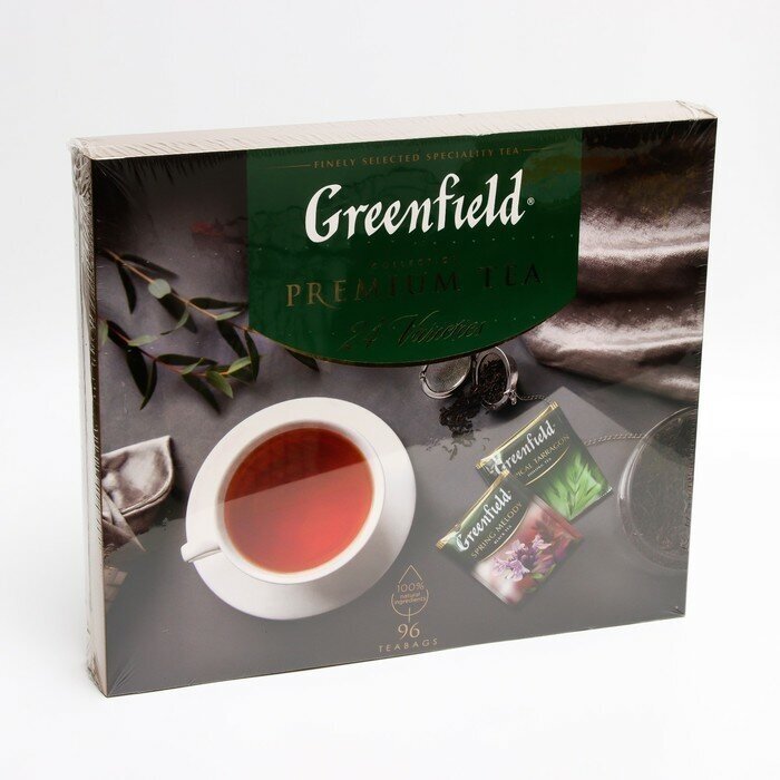 Набор чая Greenfield коллекция великолепного чая 24 вида в пакетиках, 167,2 г - фото №9