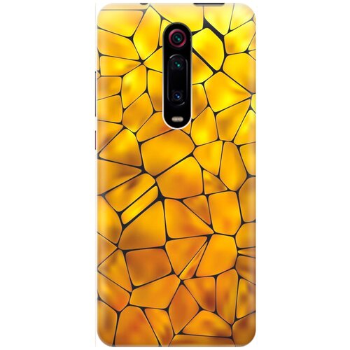 фото Силиконовый чехол на xiaomi mi 9t / mi 9t pro / k20 / k20 pro / сяоми ми 9т / ми 9т про с принтом "янтарный узор" re:pa