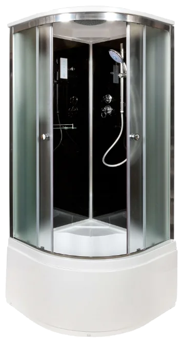 Душевая кабина Deto B10S+ эл. Black