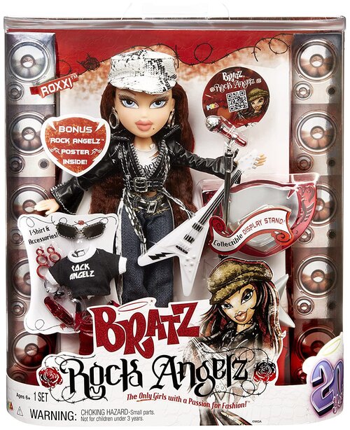 Кукла Братц Рокси ангелы рока 20 лет, Bratz Rock Angelz Roxxi