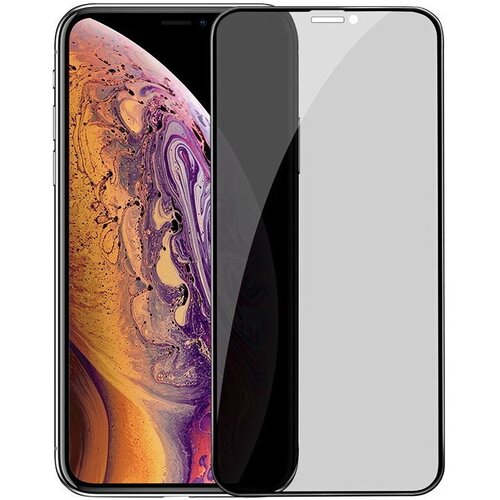 Защитное стекло 3D Антишпион (ANTI-SPY) для Apple iPhone 11 Pro (приватное), комплект - 2 штуки