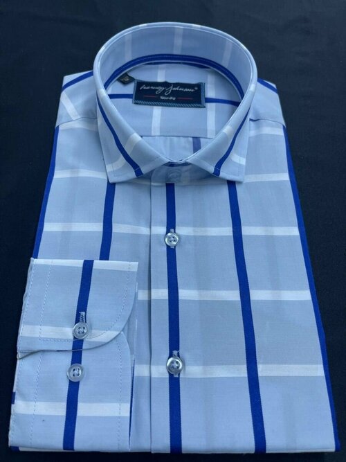 Рубашка RICHARD SPENCER, размер L, голубой