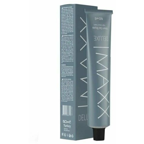 Краска для волос MAXX DELUXE 60 мл, 1.0 черный натуральный