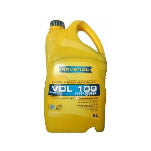 RAVENOL 133010000501999 Компрессорное масло VDL 100 (5л) (второй номер 4014835736153)