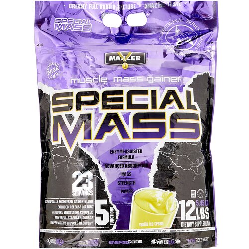 фото Maxler гейнер special mass gainer 5,45кг. печенье крем