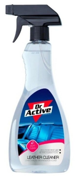 Очиститель натуральной кожи Sintec Dr.Active Leather Cleaner, 500 мл для дома