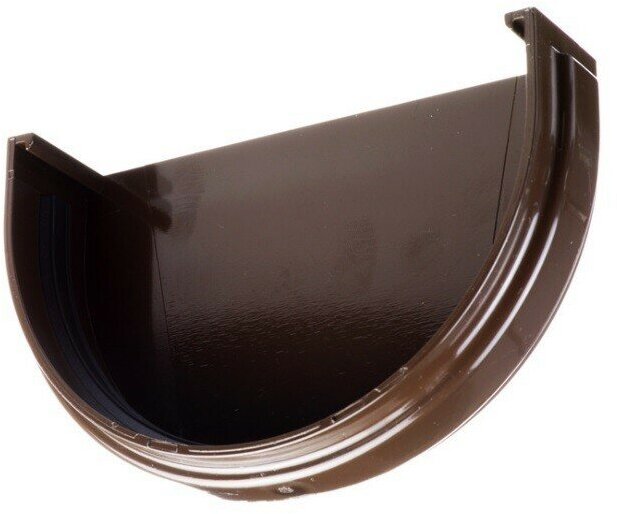 Заглушка желоба Premium шоколад