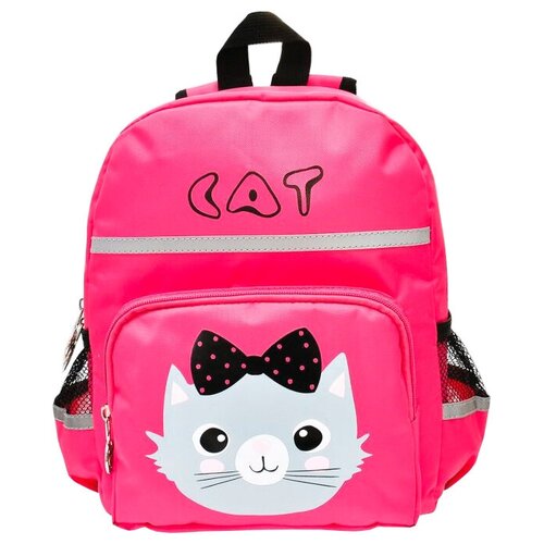 фото Феникс+ рюкзак кошечка с бантиком (46358), розовый