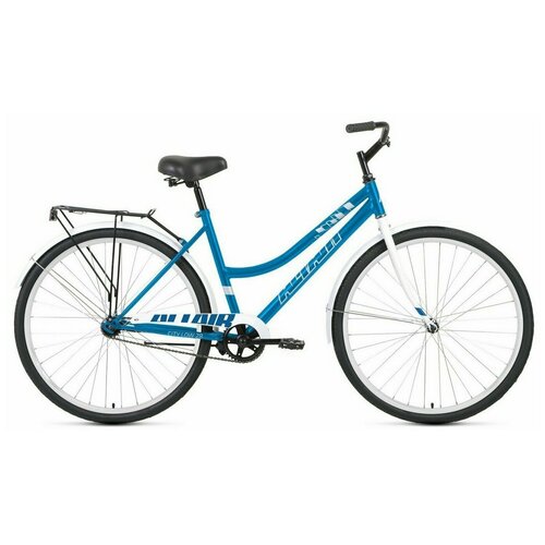 Велосипед ALTAIR City low 28 (голубой, белый), (RBK22AL28024)
