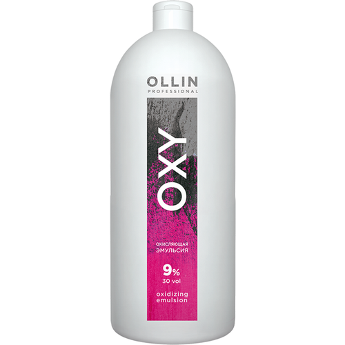 Ollin OXY Oxidizing Emulsion 9% (30 vol.) - Оллин Окси Окисляющая эмульсия 9%, 1000 мл -