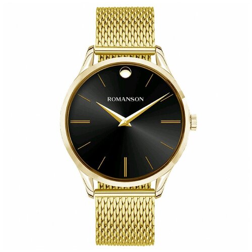 фото Часы romanson tm 0b06m mg(bk)