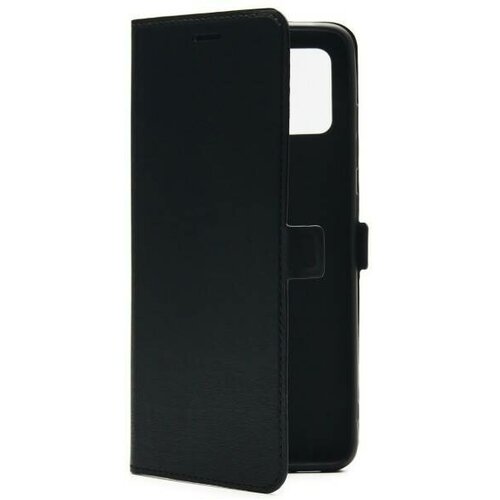 полупрозрачный дизайнерский силиконовый чехол для zte blade l9 прозрачные сердечки Чехол-книжка BoraSCO Book Case для ZTE Blade L9 черный (Черный)