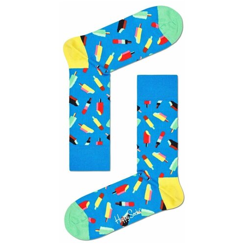 Носки унисекс Icecream Sock с мороженым, голубой, 29
