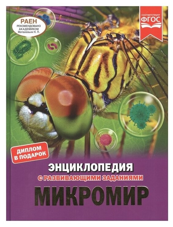 Микромир. Энциклопедия с развивающими заданиями - фото №1