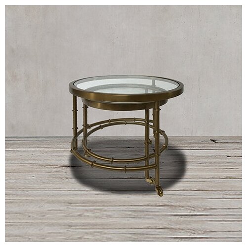 фото Стол приставной roomers furniture matte gold, z0172/z0172a31