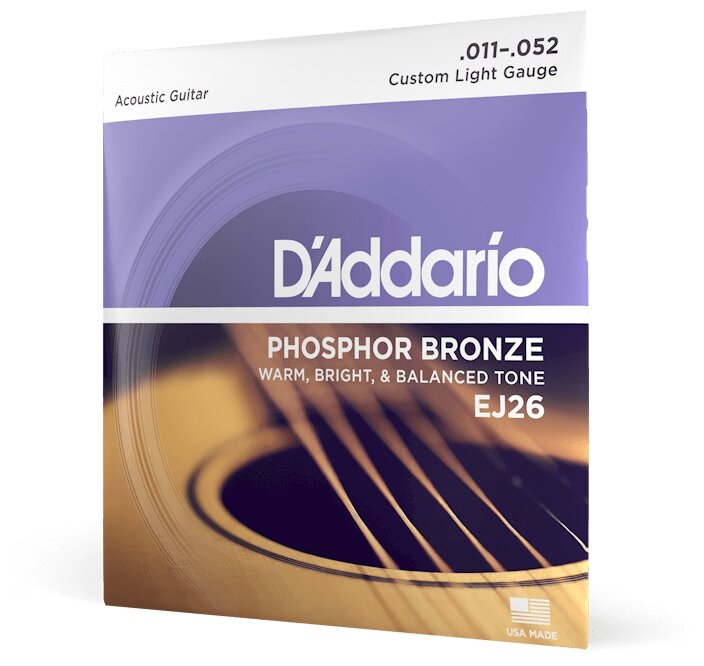 Набор струн D'Addario EJ26, 1 уп.