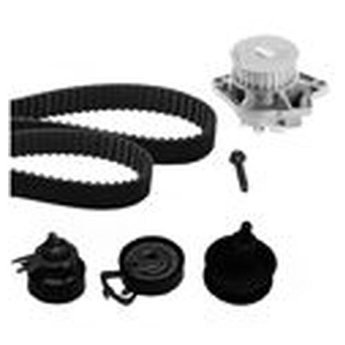 фото Комплект (ремень + ролик + водяной насос) metelli 30-0674-2