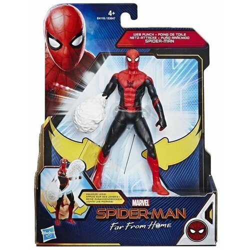 фото Игрушка фигурка человек-паук 15см делюкс с человеком пауком hasbro
