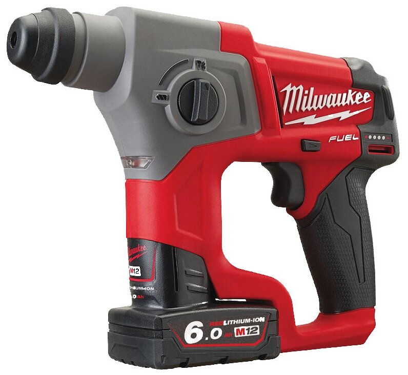 Перфоратор аккумуляторный Milwaukee M12 CH-602X 6.0Ач х2 HDbox