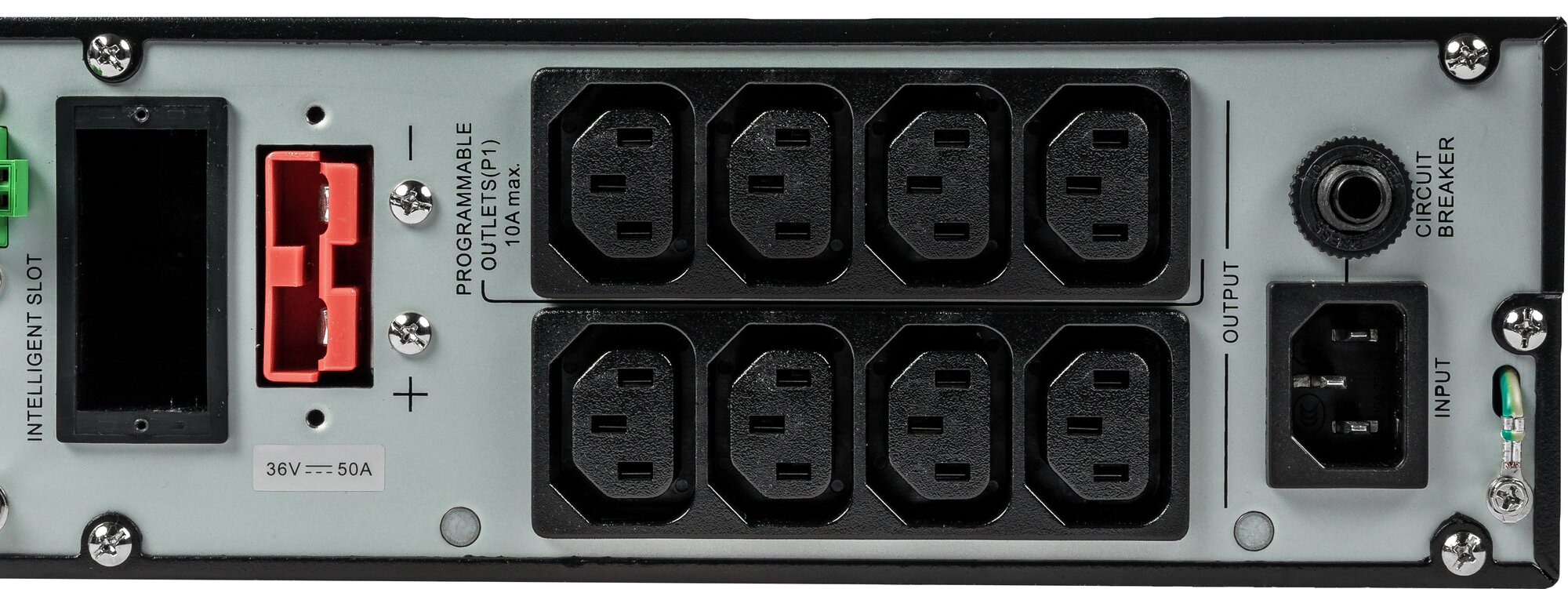 Источник бесперебойного питания Systeme Electriс Smart-Save Online SRT, 1500VA/1500W, On-Line, Extended-run, Rack 2U(Tower convertible), LCD, Out: 8xC13, SNMP Intelligent Slot, USB, RS-232 (SRTSE1500R Systeme Electric - фото №8