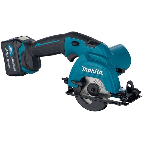 Аккумуляторная дисковая пила Makita HS301DWME, 12 В, бирюзовый аккумуляторная дисковая пила bosch universalcirc 12 12 в зеленый