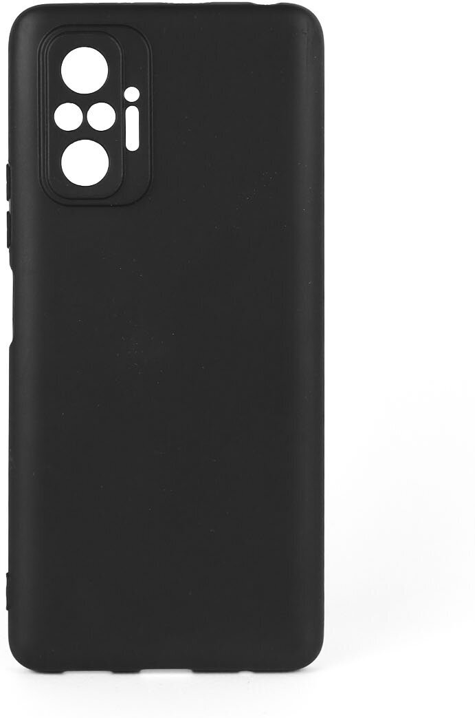 Чехол-крышка LuxCase для Xiaomi Note 10 Pro, термополиуретан, черный - фото №1