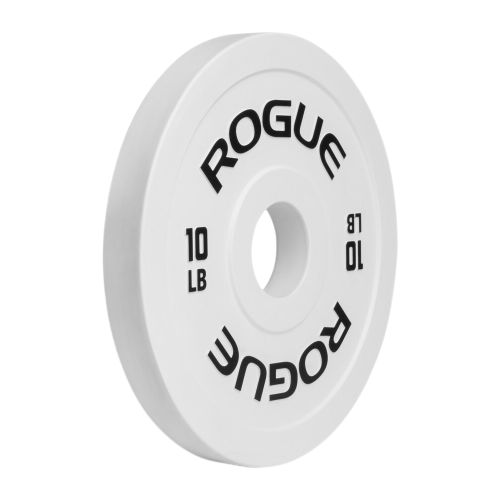 фото Диск для штанги соревновательный малый резиновый 10 lb rogue rogue fitness