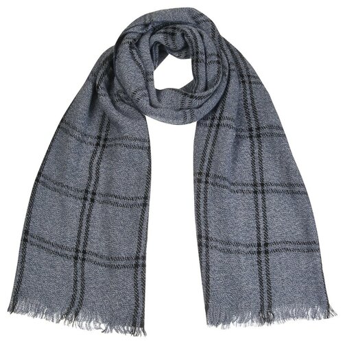 фото Шарф dr.koffer s1726 100% вискоза голубой