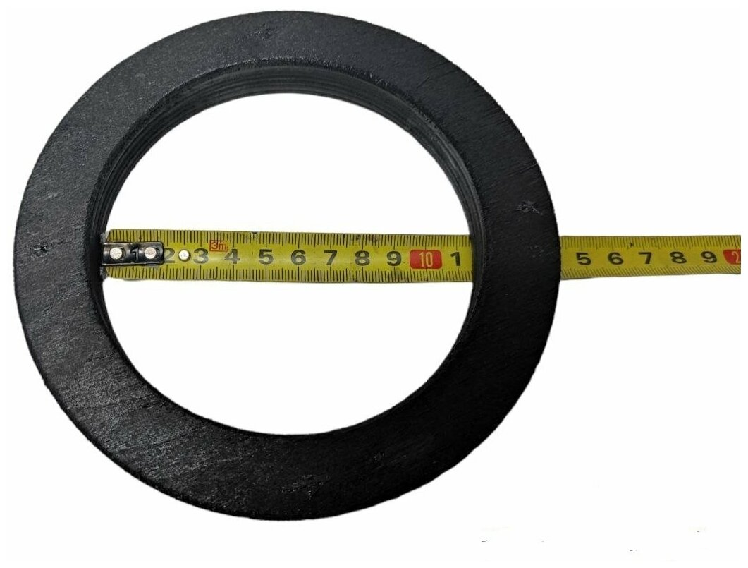 Кольца проставочные для установки динамиков (акустики) 13 см. Материал фанеры 18 мм, окрашенные в черный цвет.