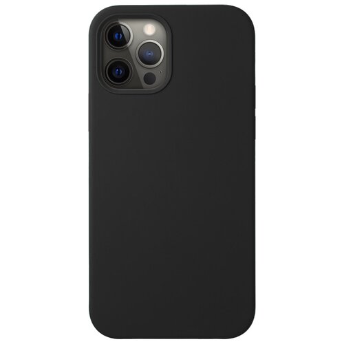фото Deppa чехол-накладка силикон deppa liquid silicone case d-87707 для iphone 12/ 12 pro (6.1 ) 1.7мм черный deppa 19044