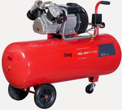 Изображение товара Компрессор воздушный масляный FUBAG VDС 400/50 CM3 400 л/мин, ресивер 50 л, 8 бар, 230 В