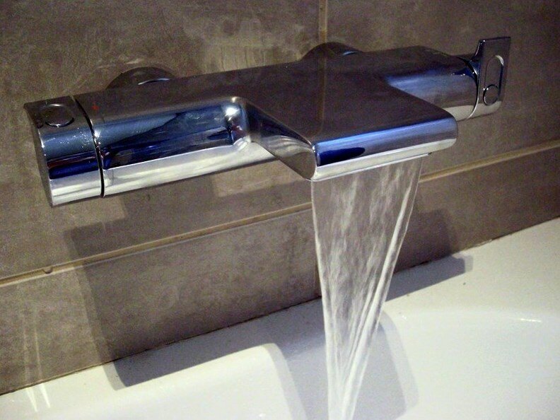 Смеситель термостатический Grohe - фото №11